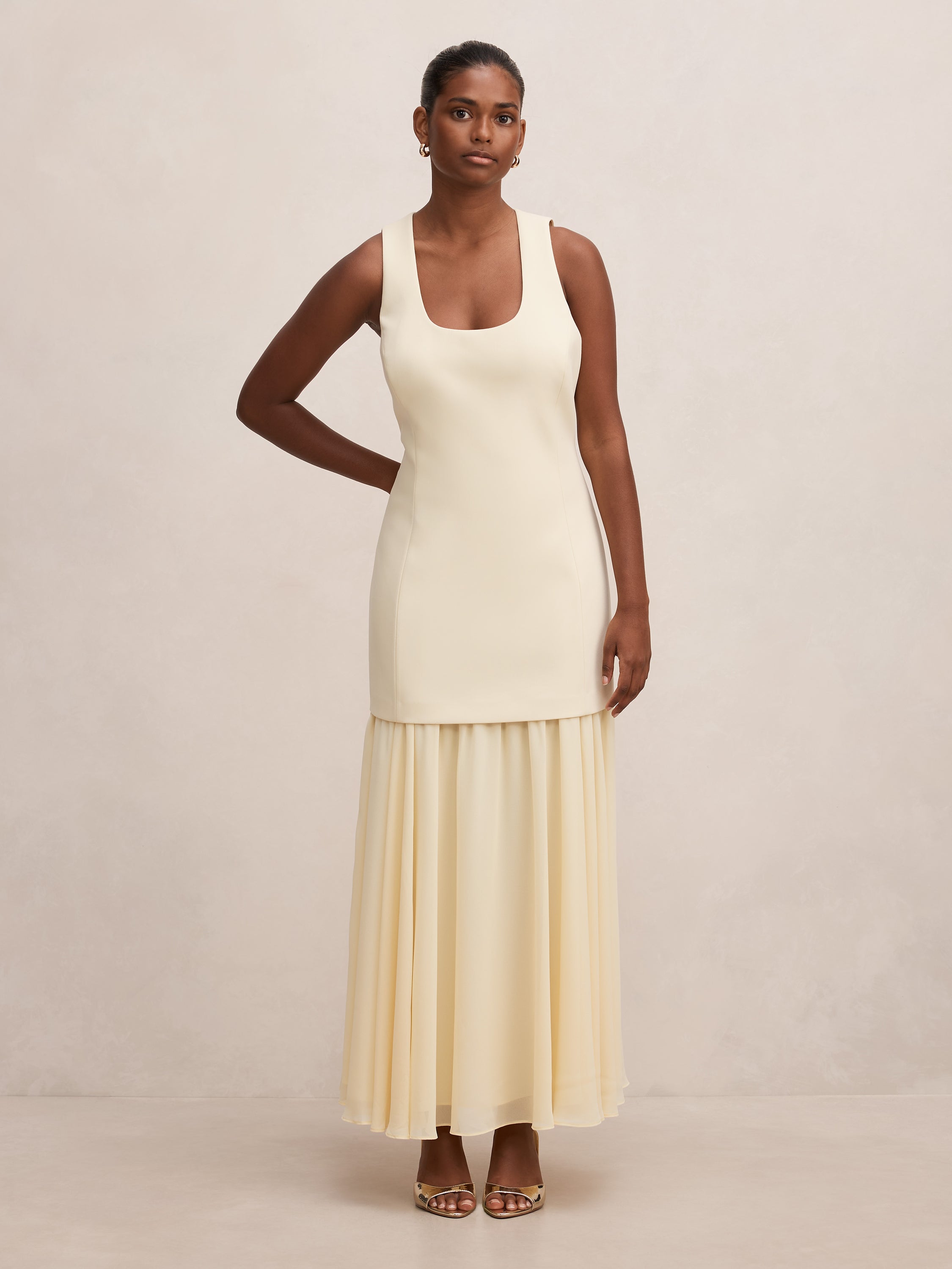 Melva Petite Scoop Maxi Dress