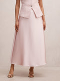 Christina Satin Circle Skirt