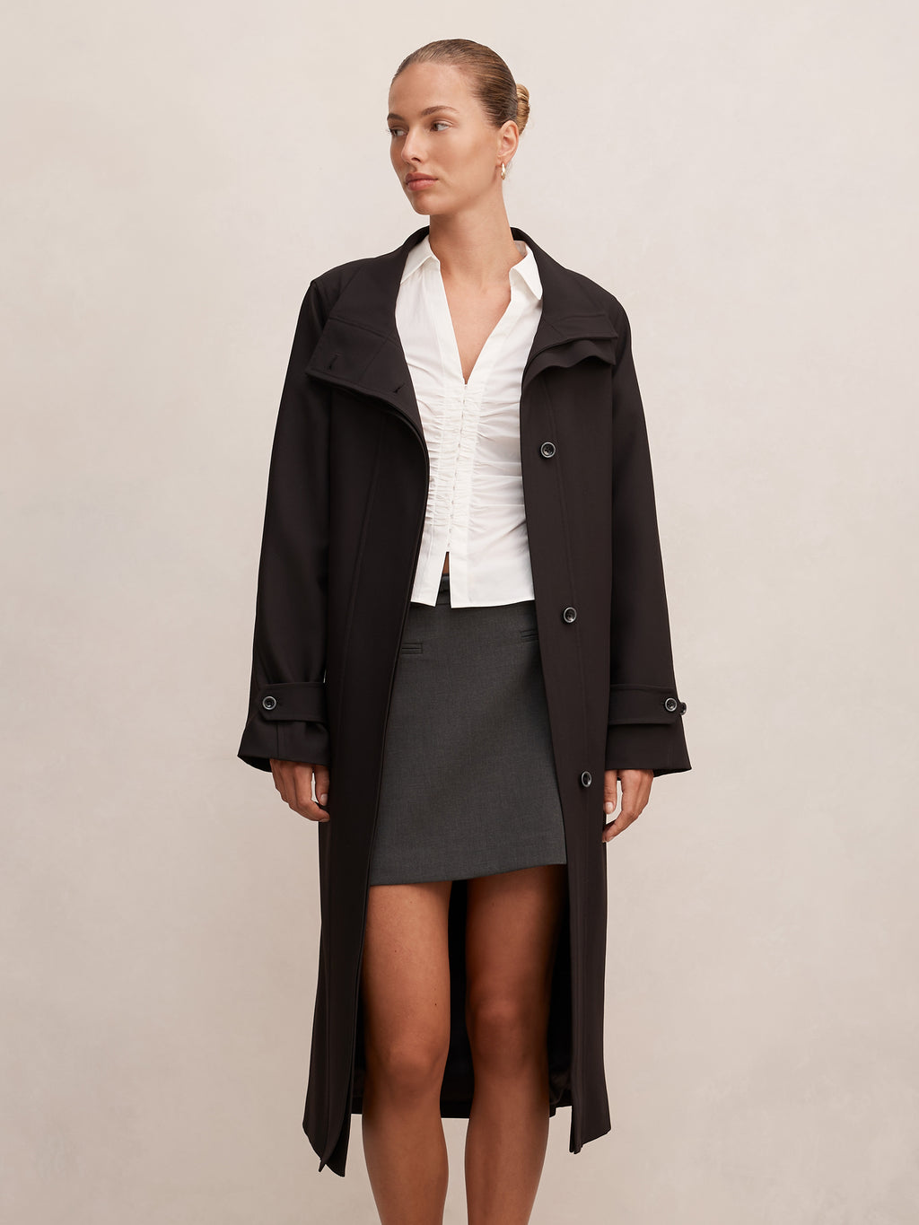 Florence Funnel Neck Trench
