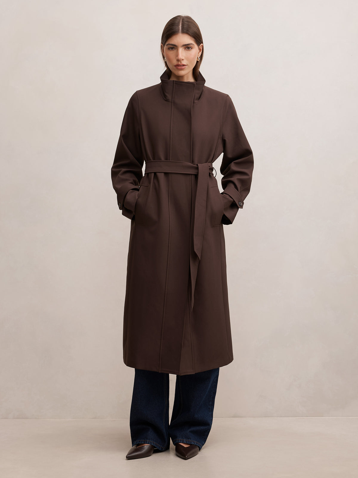 Florence Funnel Neck Trench