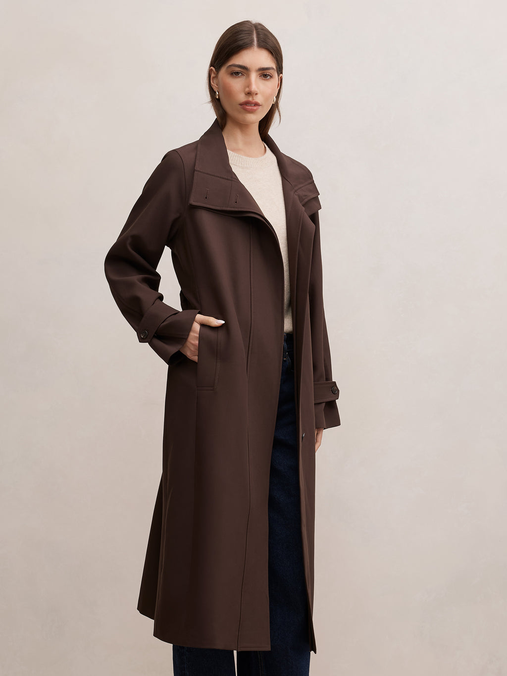 Florence Funnel Neck Trench
