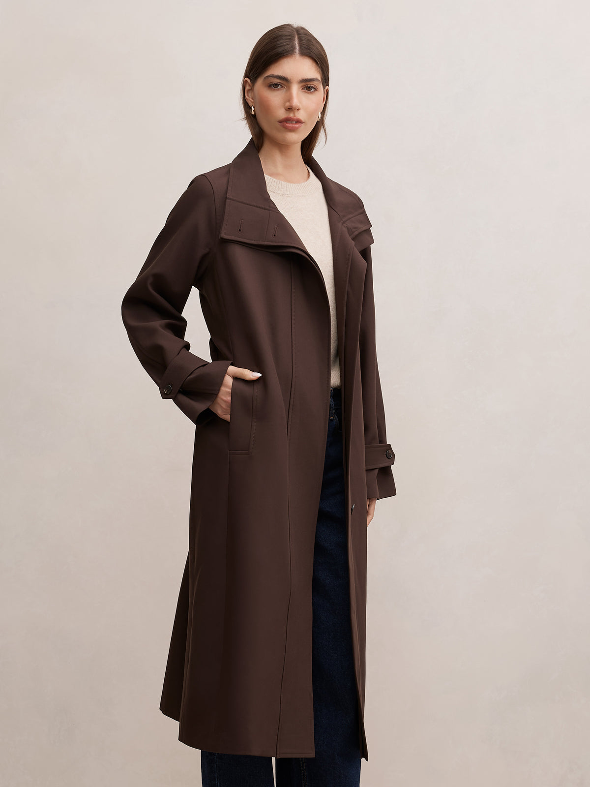 Florence Funnel Neck Trench