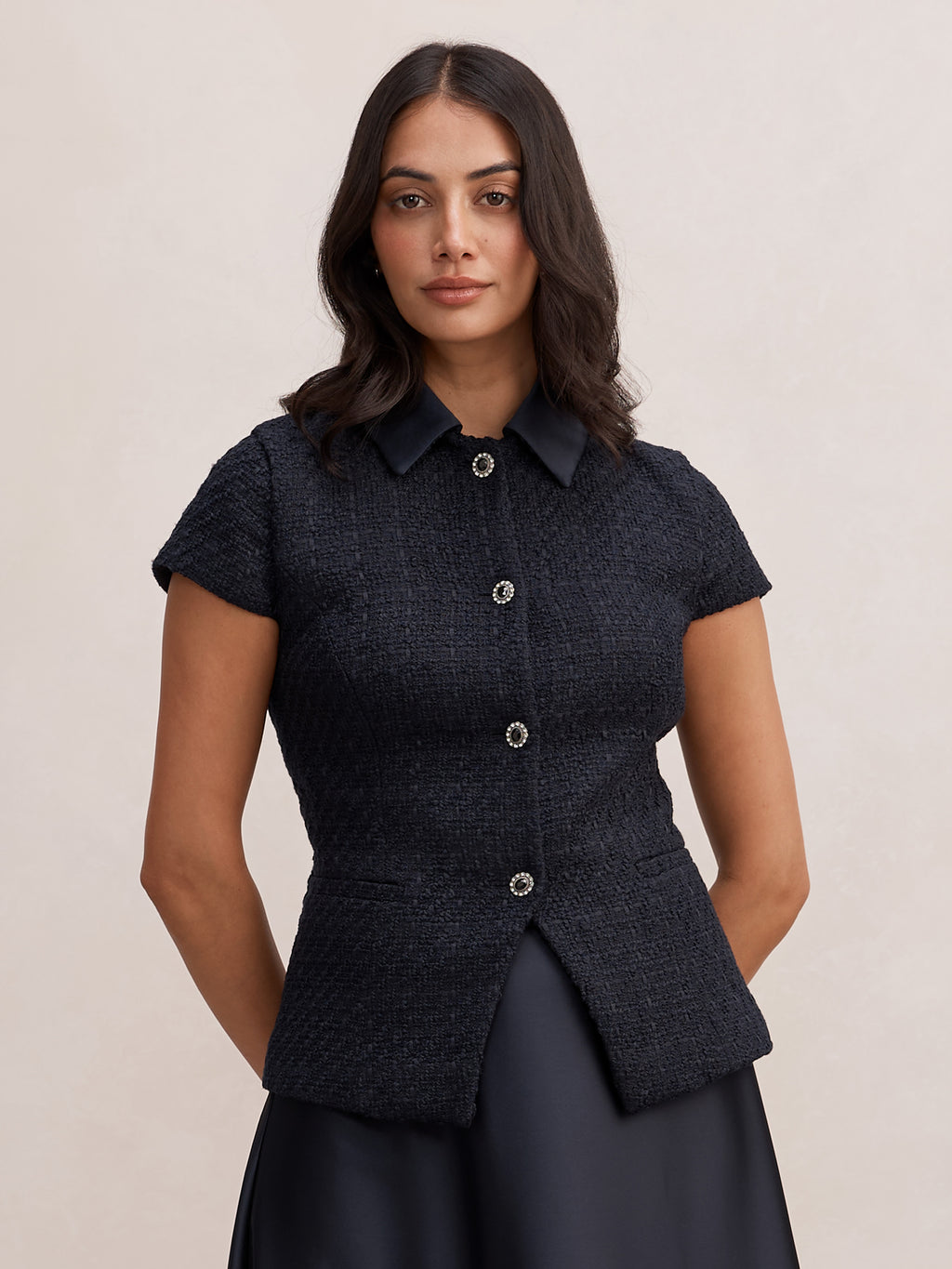 Christina Boucle Waistcoat