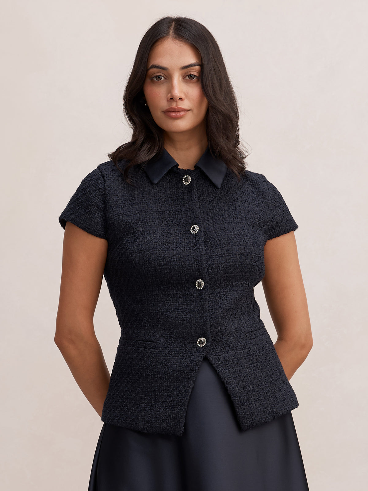 Christina Boucle Waistcoat