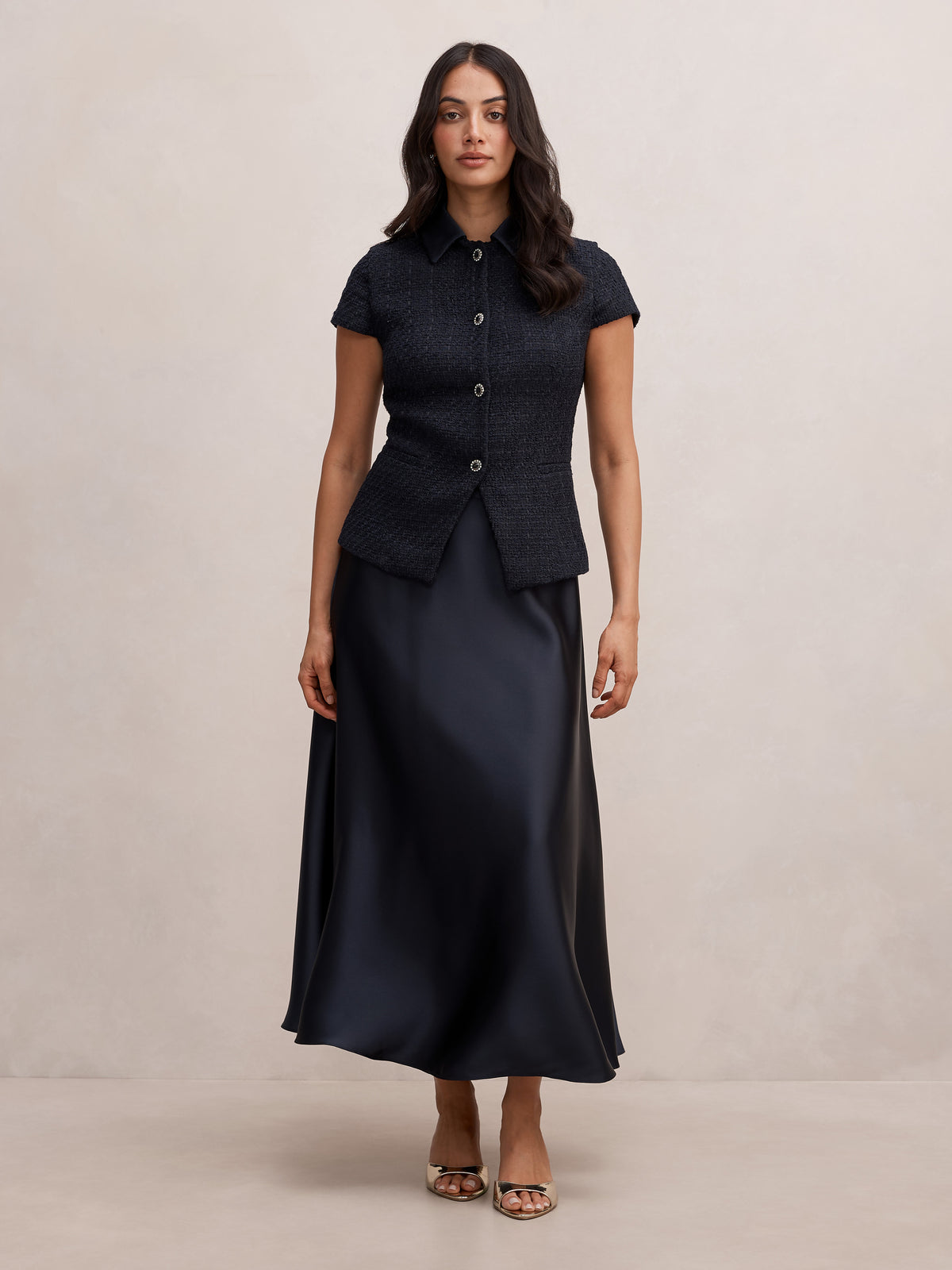 Christina Boucle Waistcoat