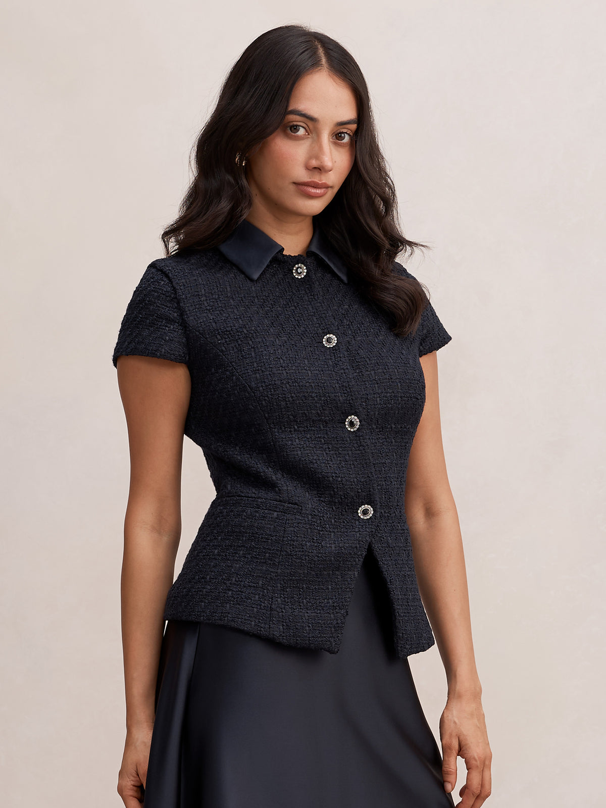 Christina Boucle Waistcoat