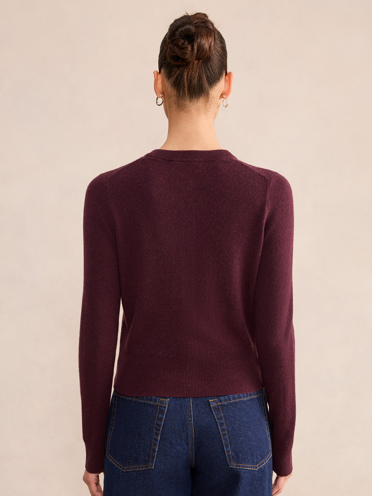 Haisley Merino Blend Knit Cardigan