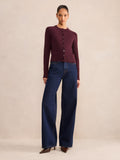 Haisley Merino Blend Knit Cardigan