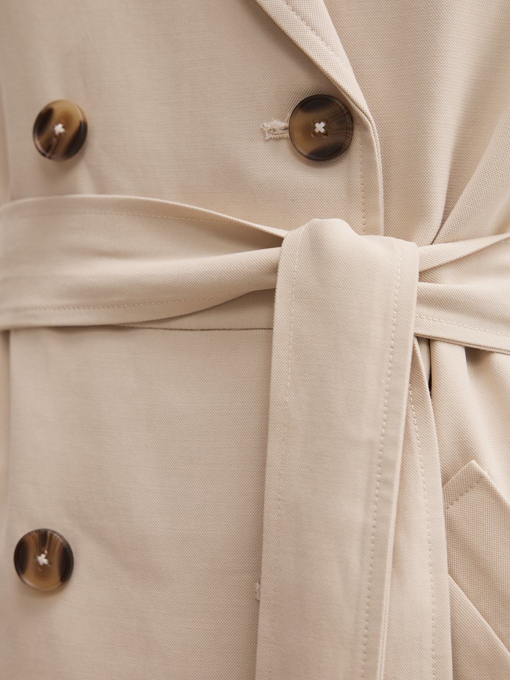 Elsa Sleeveless Trench Midi Dress