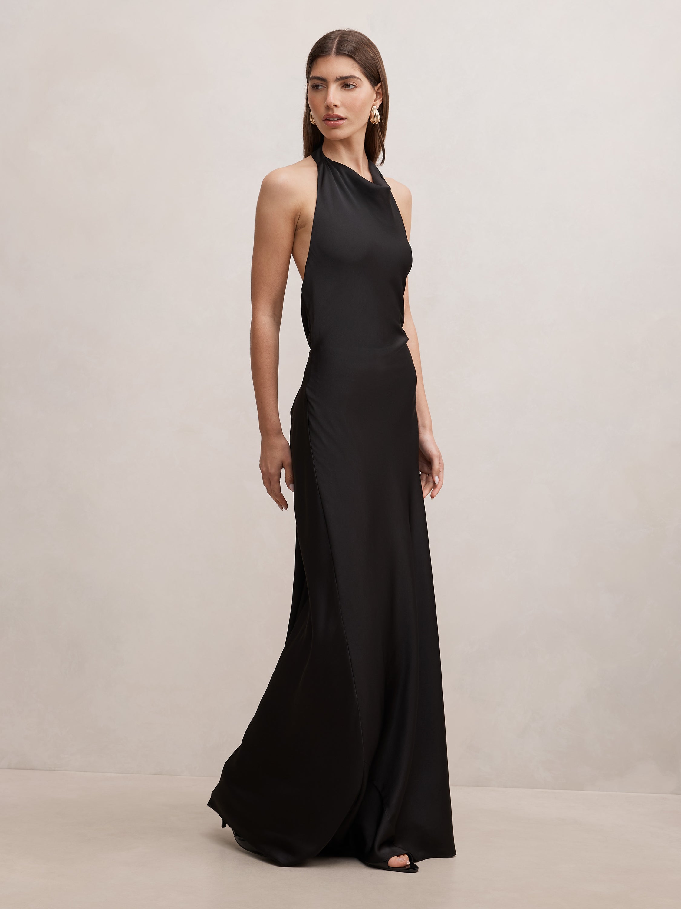 Drew Halter Back Tie Maxi