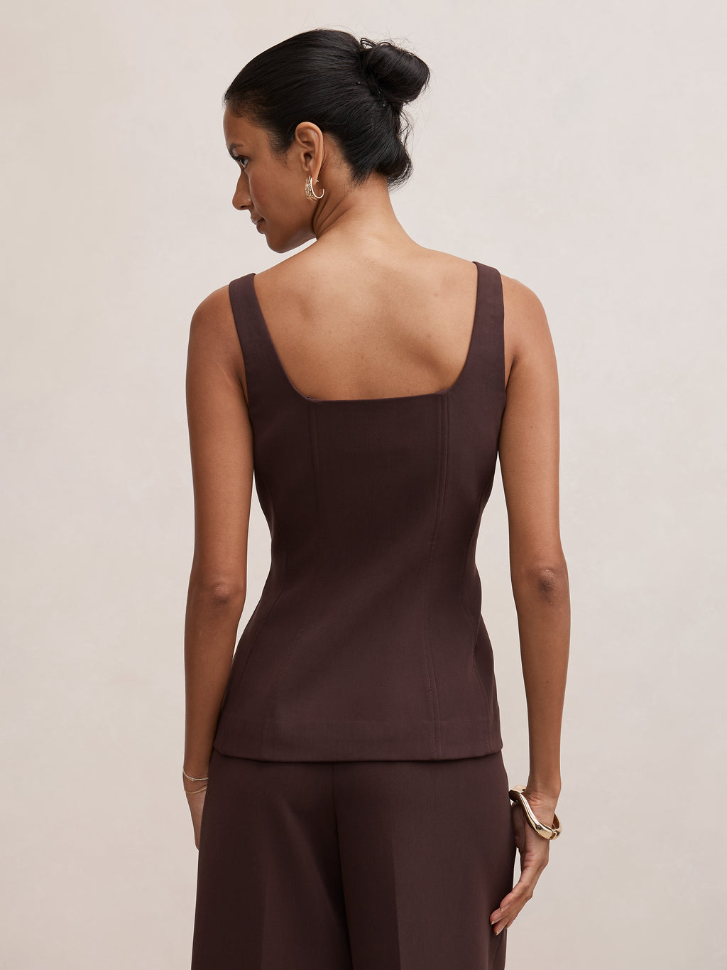 Lee Petite Square Neck Waistcoat