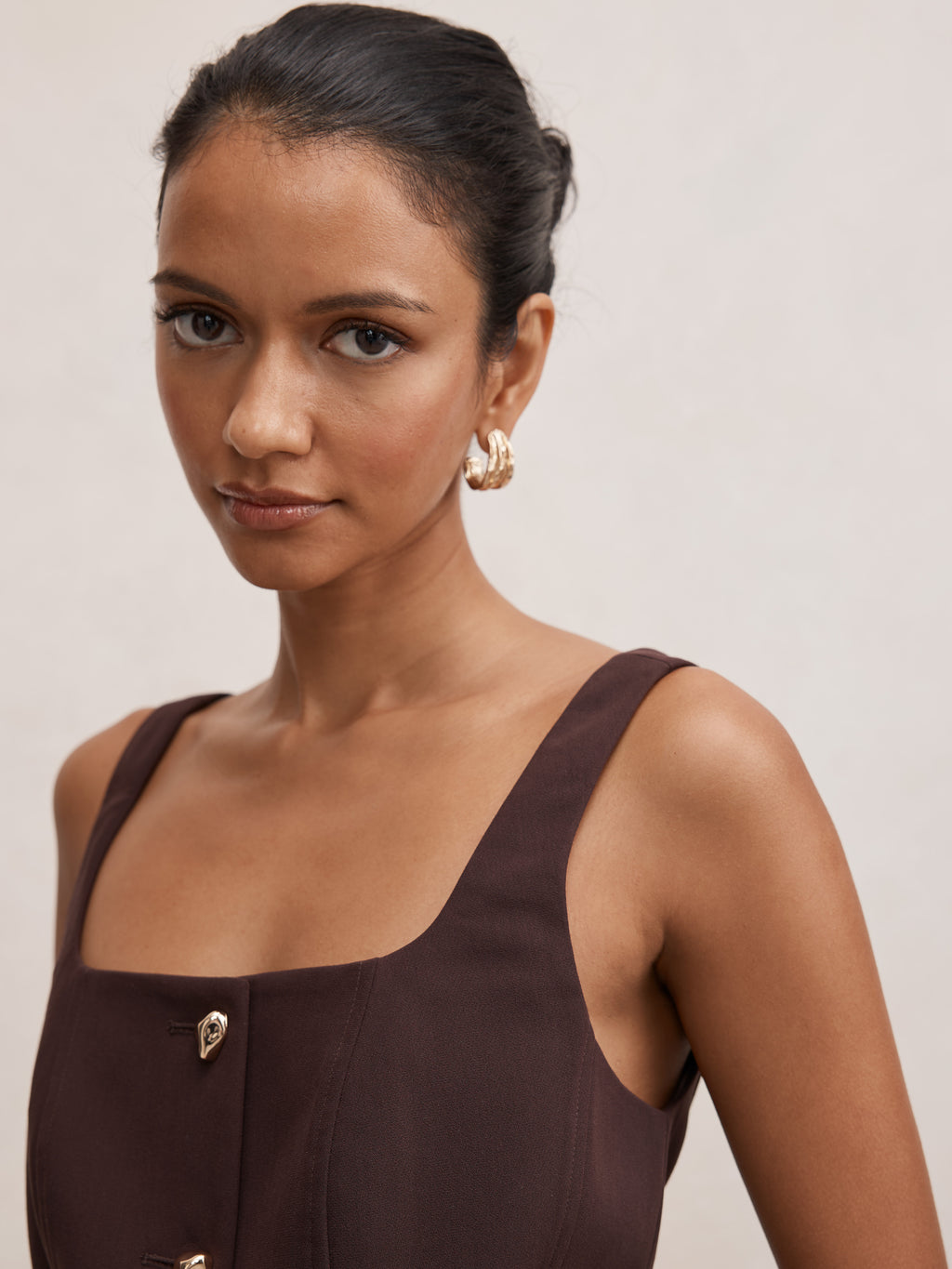 Lee Petite Square Neck Waistcoat