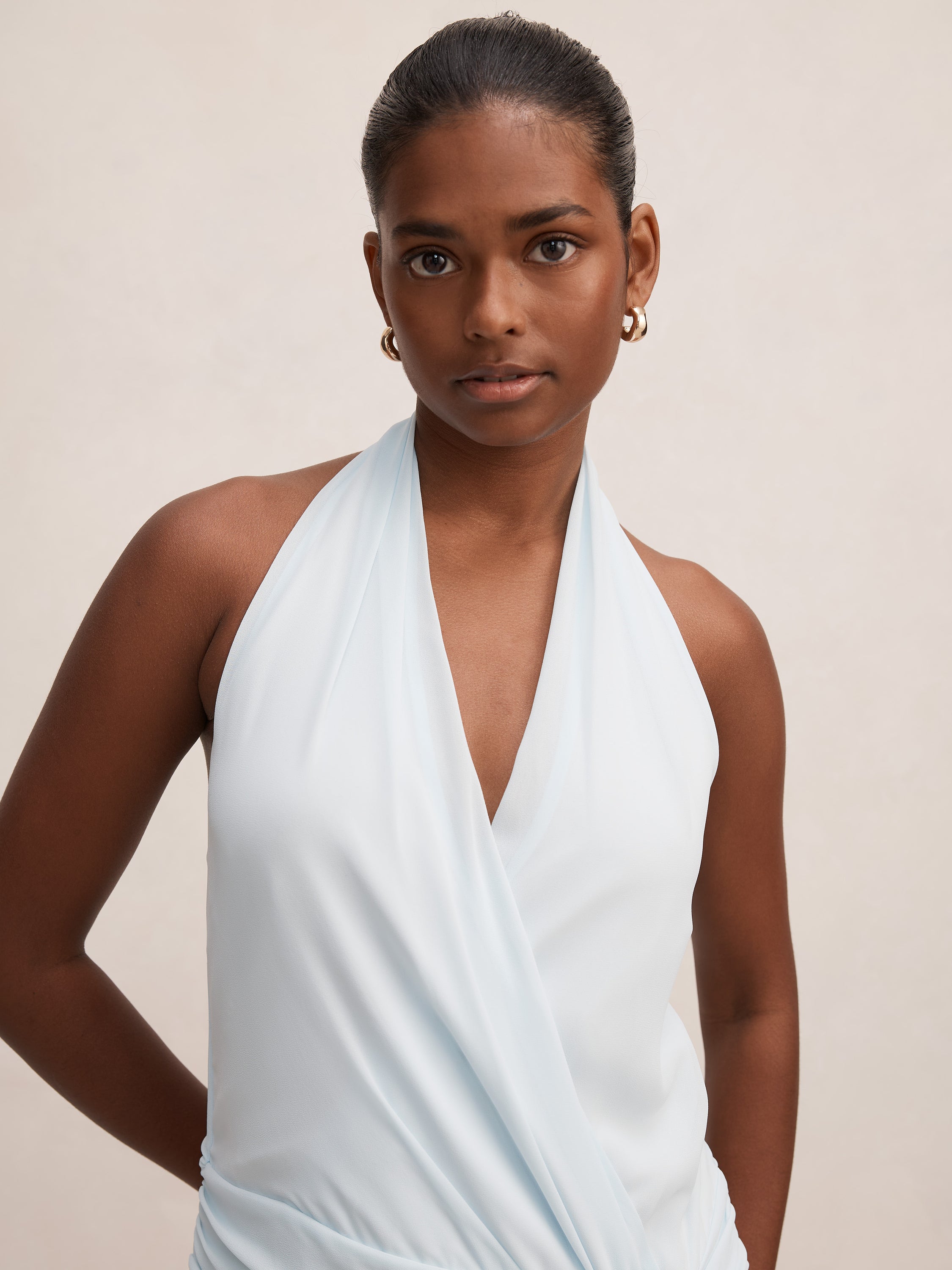 Cartia Petite Wrap Maxi Dress