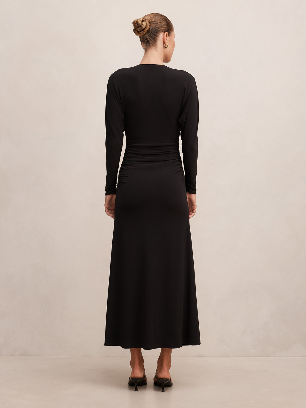Solana Draped Front Tie Maxi