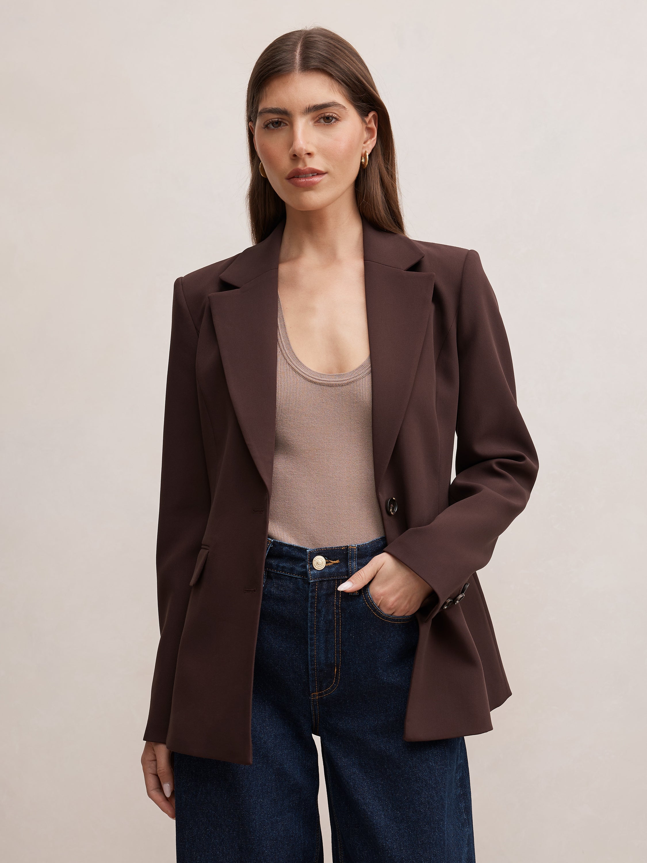 Lee Nipped Waist Blazer