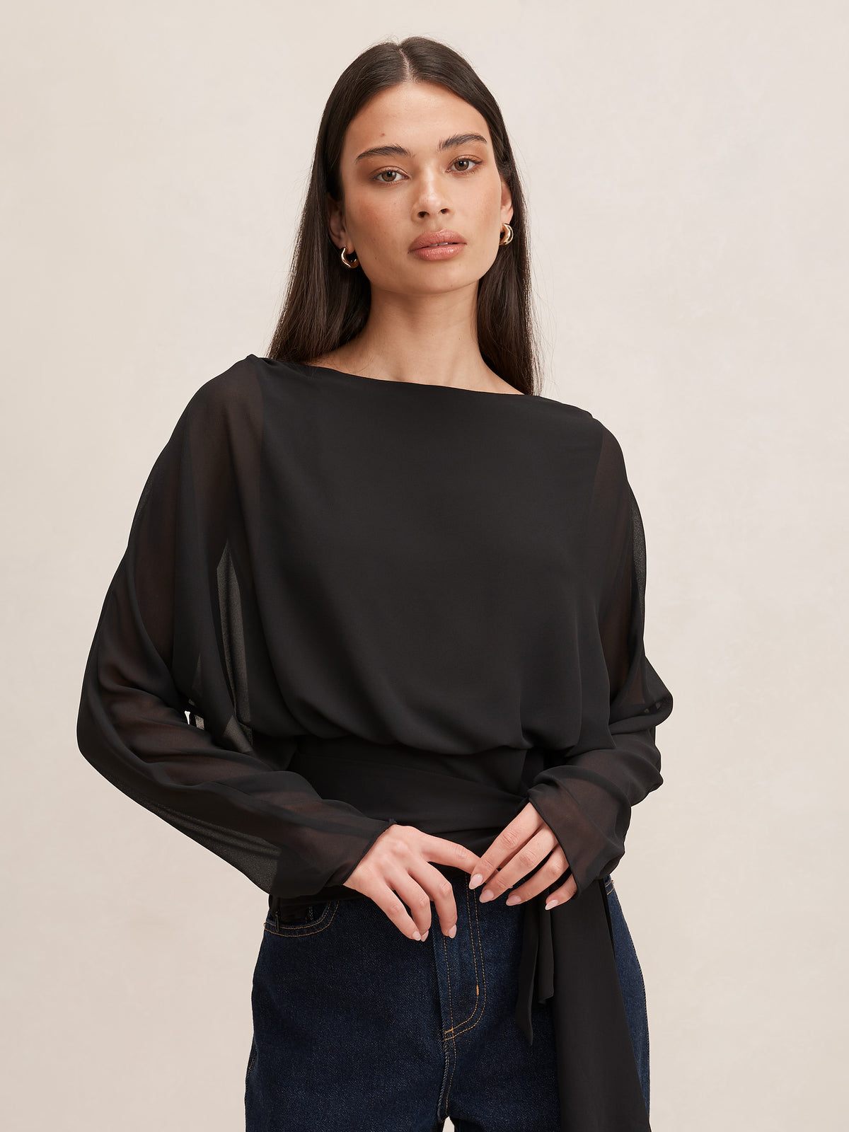 Jessie Batwing Top