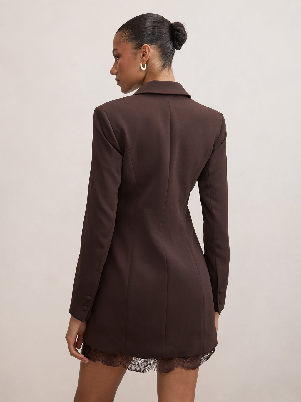 Morgana Lace Blazer Mini