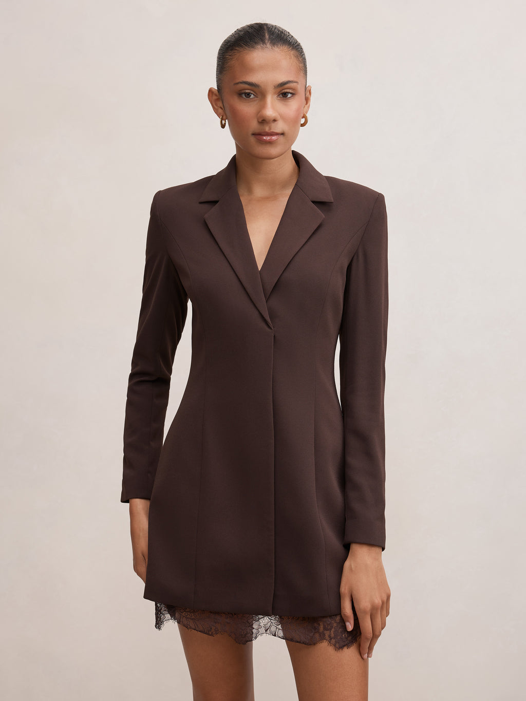 Morgana Lace Blazer Mini