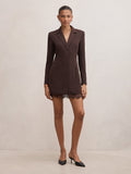 Morgana Lace Blazer Mini