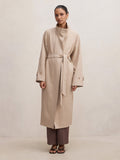 Florence Petite Funnel Neck Trench