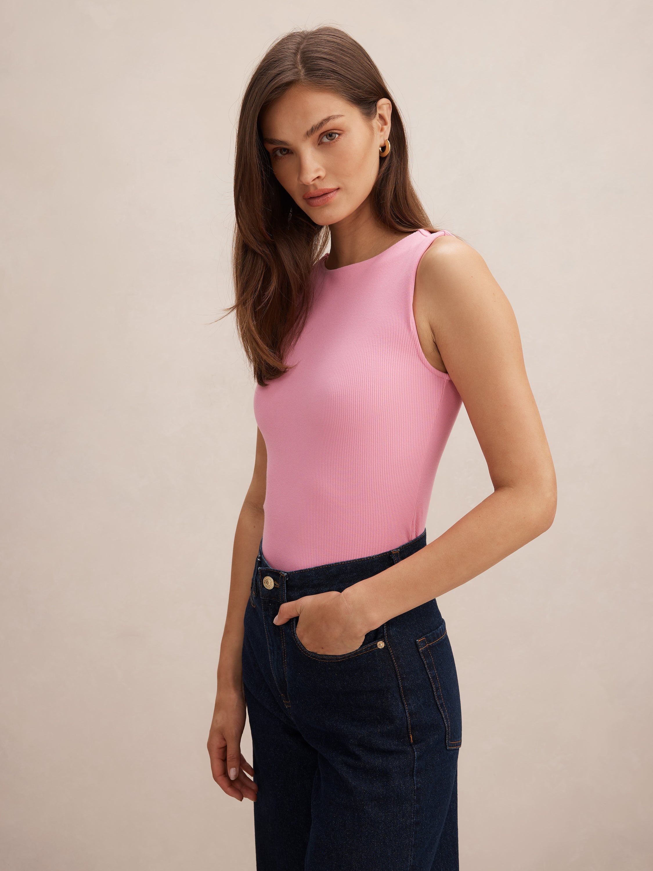 Frankie Boat Neck Tank