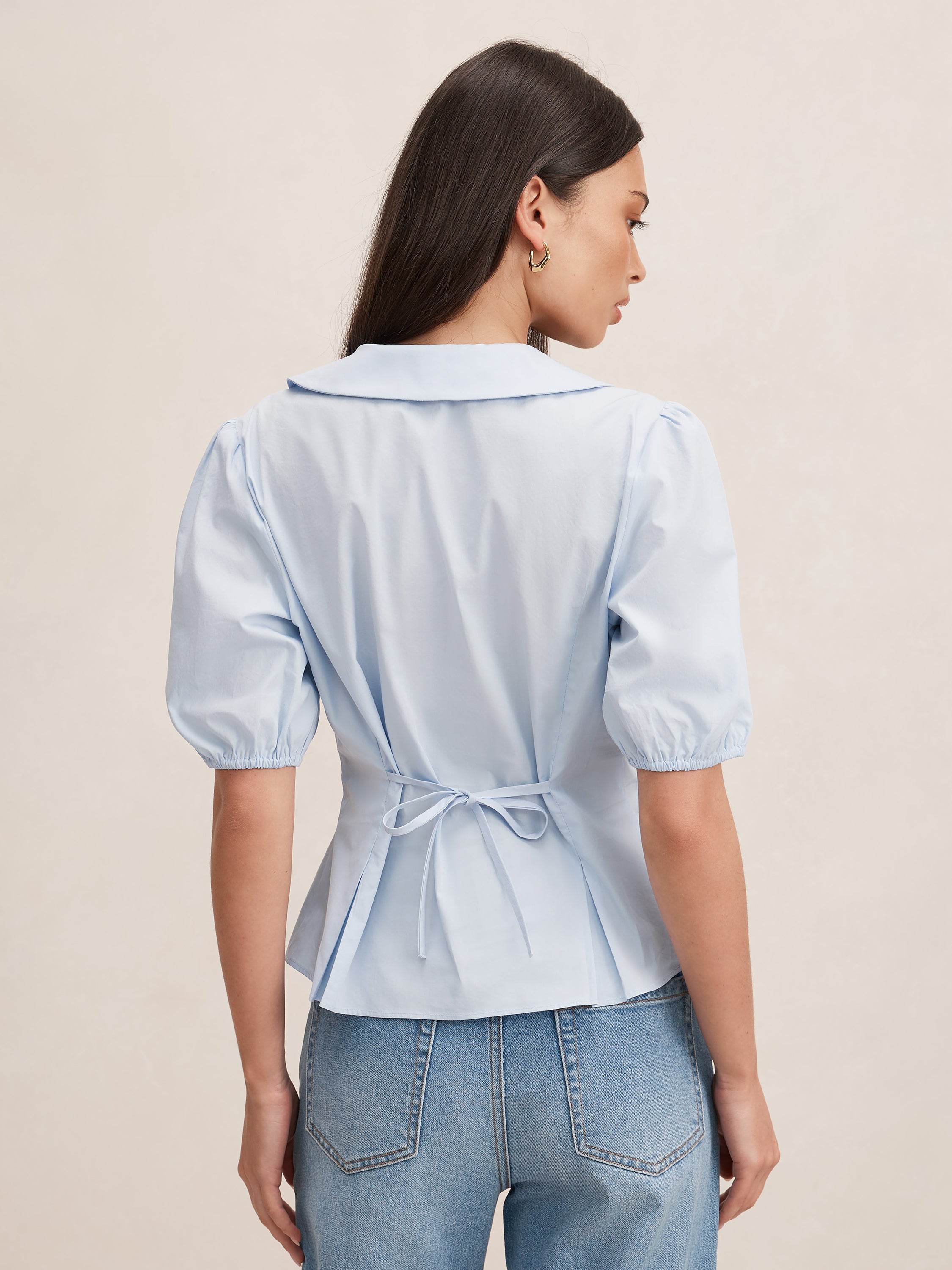 Gracie Bubble Sleeve Shirt