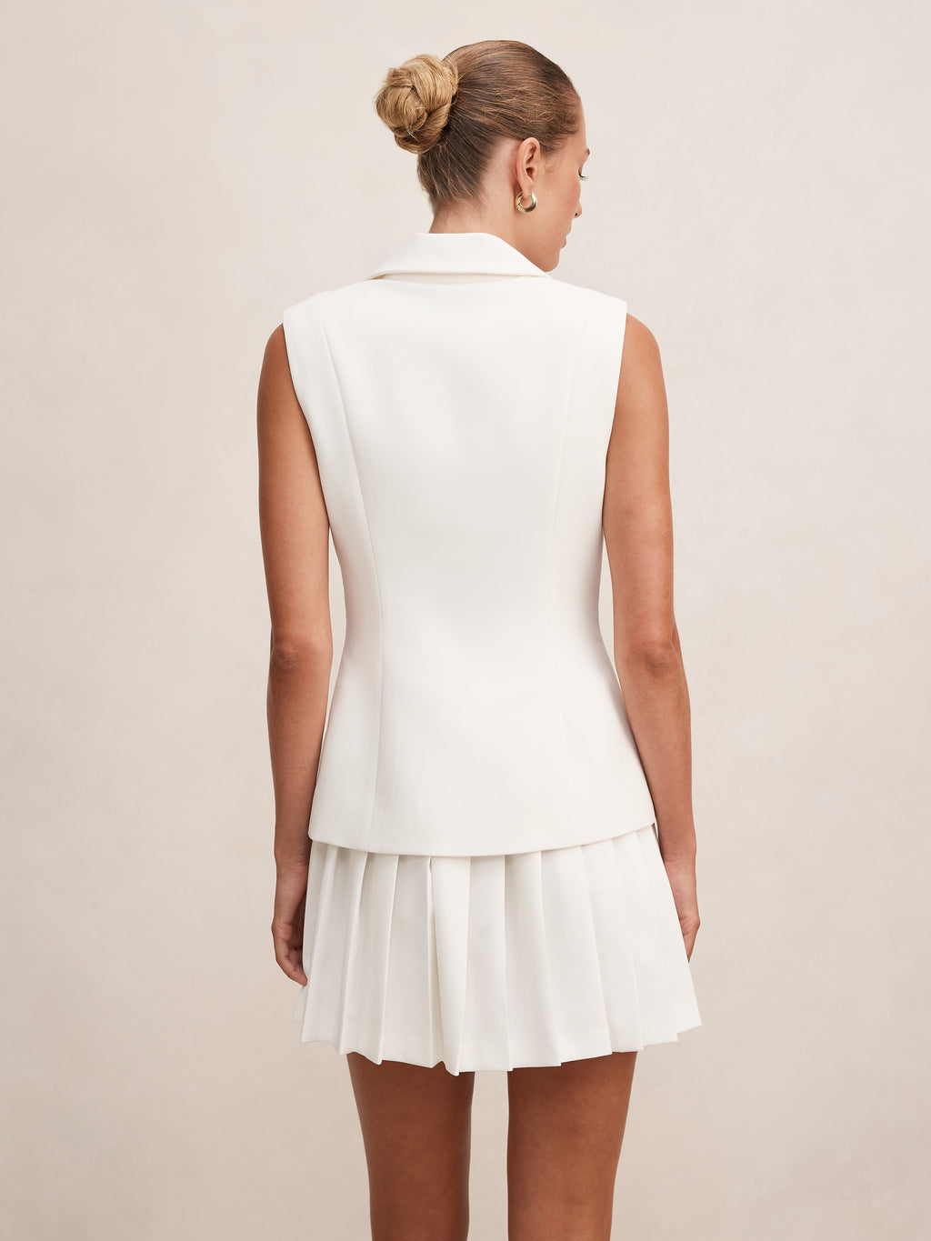 Lucy Sleeveless Blazer Mini Dress