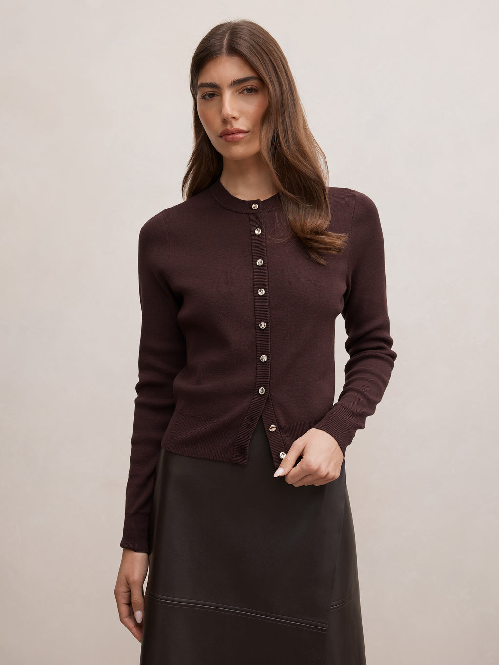 Rylee Crew Neck Cardigan