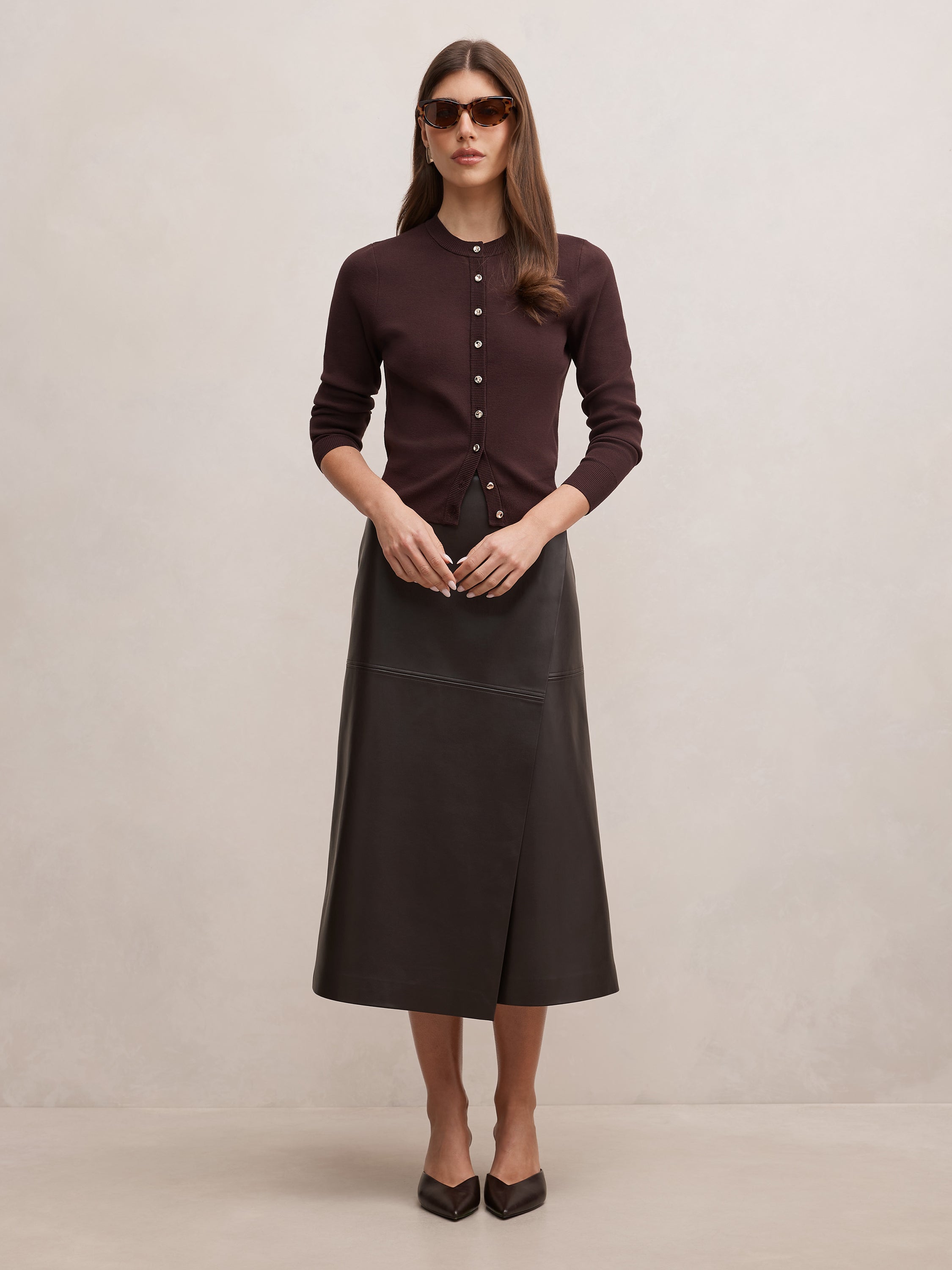 Rylee Crew Neck Cardigan