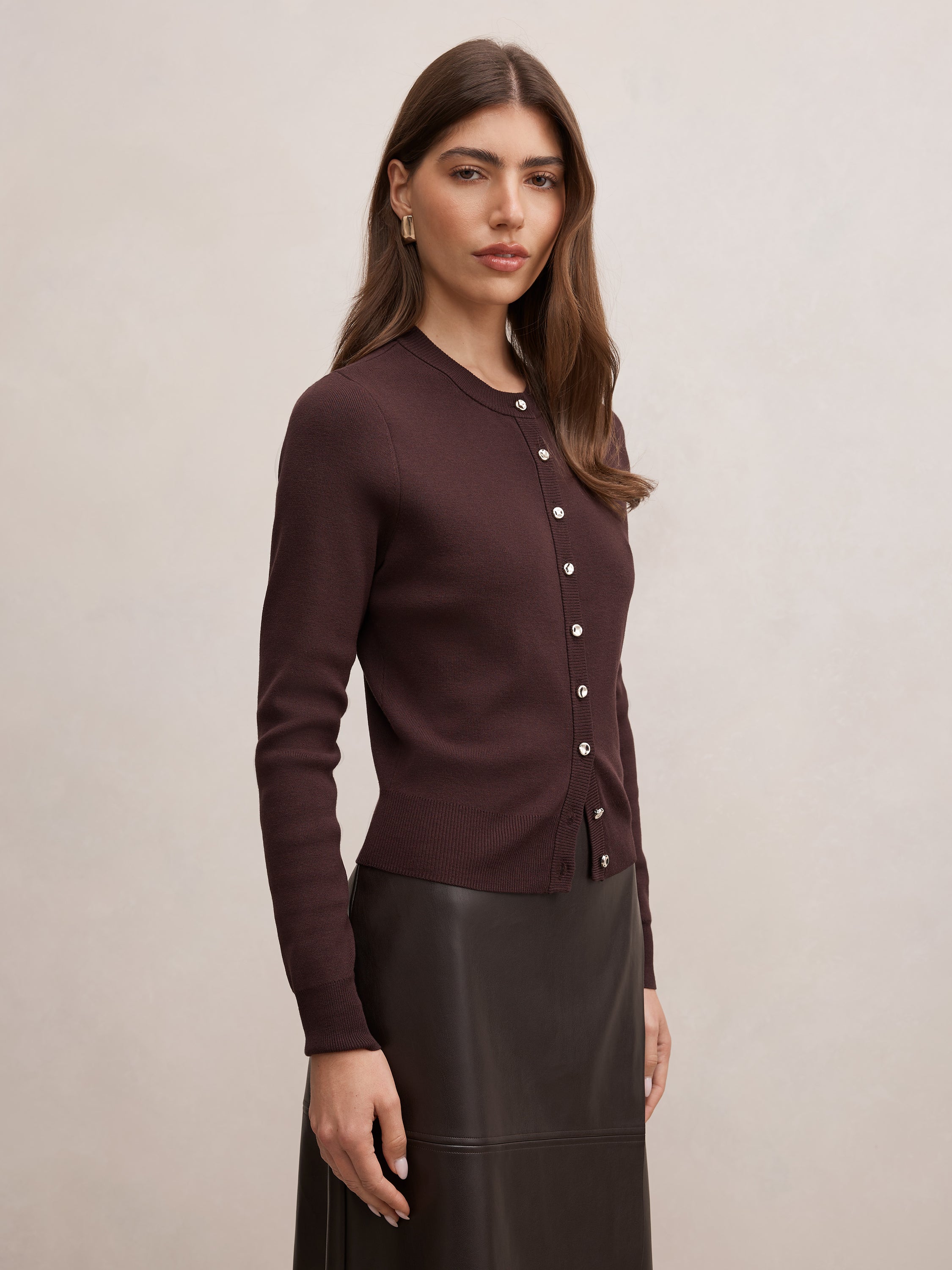 Rylee Crew Neck Cardigan