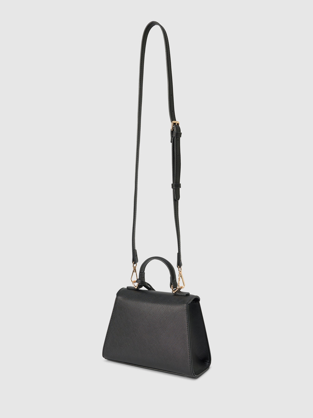 Laura Lock Top Handle Bag