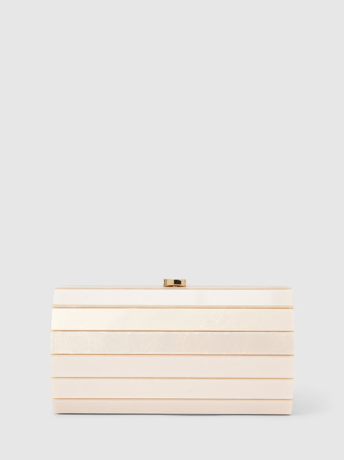 Abbey Acrylic Rectangular Clutch