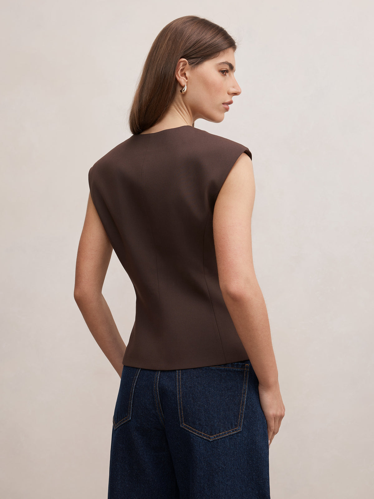 Orla Sleeveless Blazer