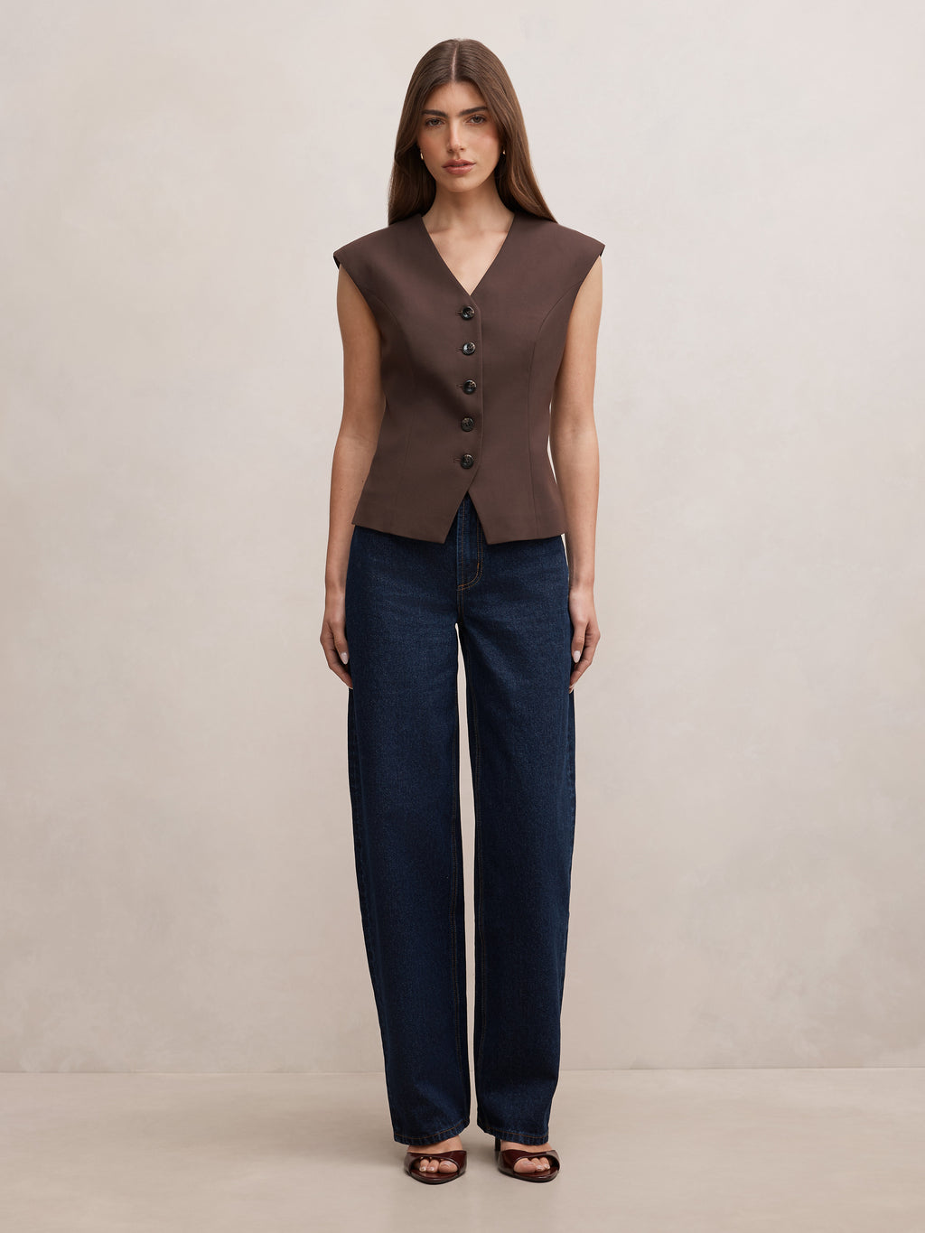 Orla Sleeveless Blazer