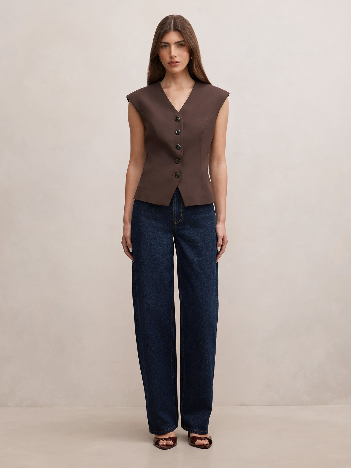Orla Sleeveless Blazer