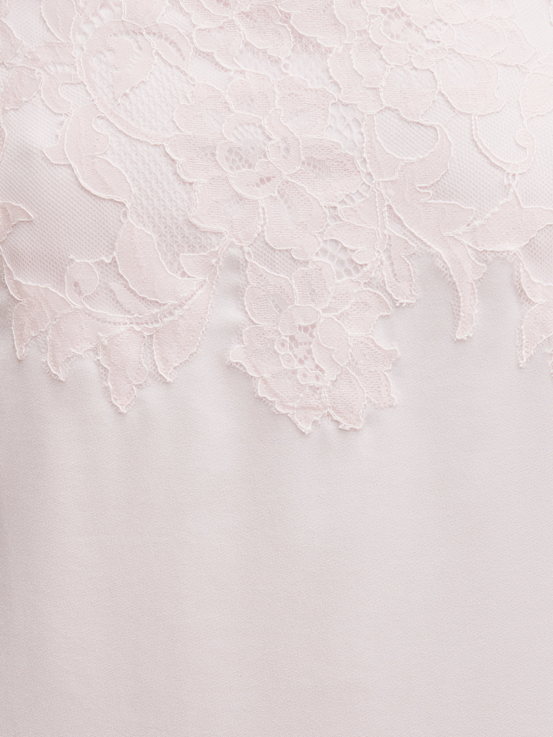Haven Lace Trim Mini Dress