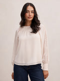 Kimberley Lace Trim Blouse