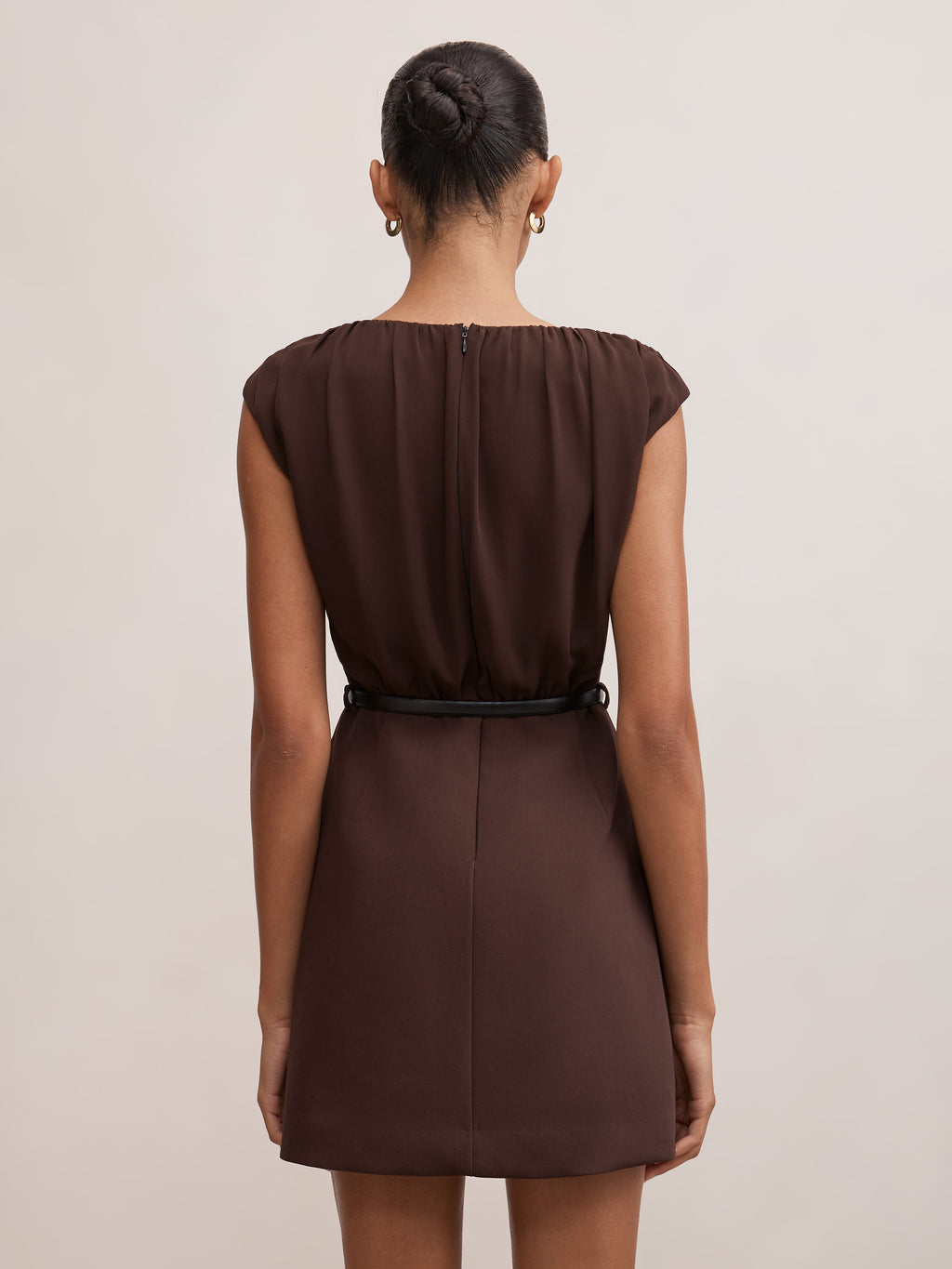 Quinn Gathered Bodice Mini Dress