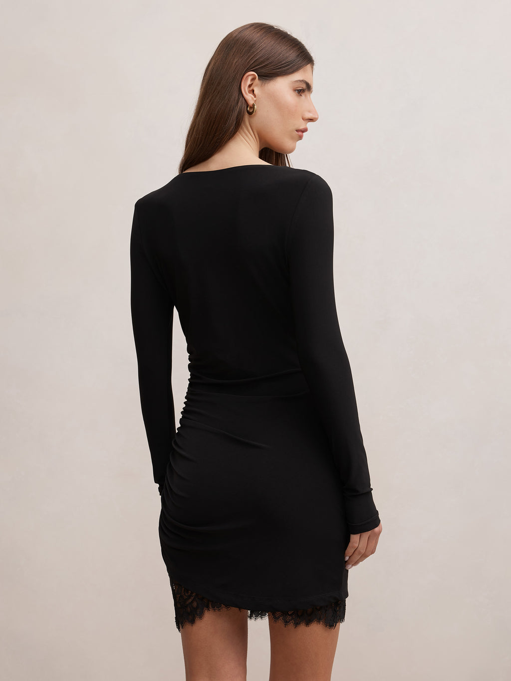 Eloise Long Sleeve Lace Mini