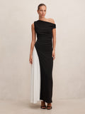 Camille Off Shoulder Contrast Maxi