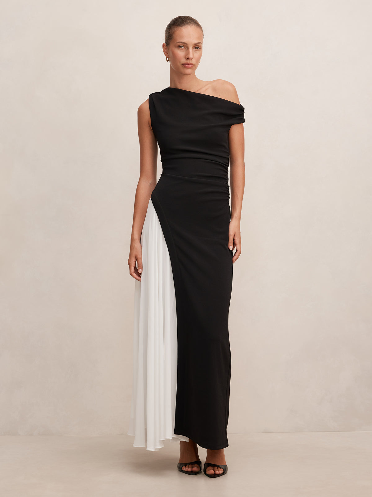 Camille Off Shoulder Contrast Maxi