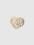 Signature Hana Heart Brooch
