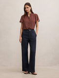 Pearlyn Short Sleeve Blouse