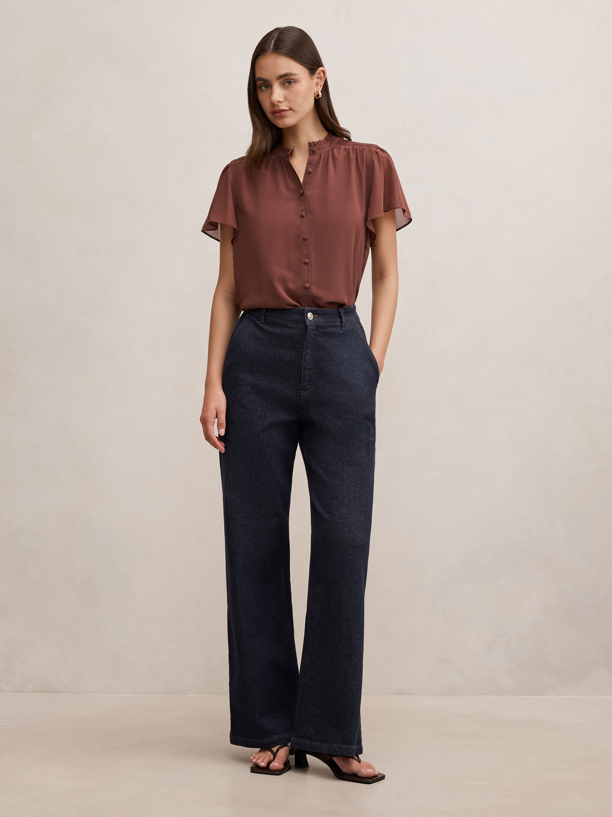 Pearlyn Short Sleeve Blouse