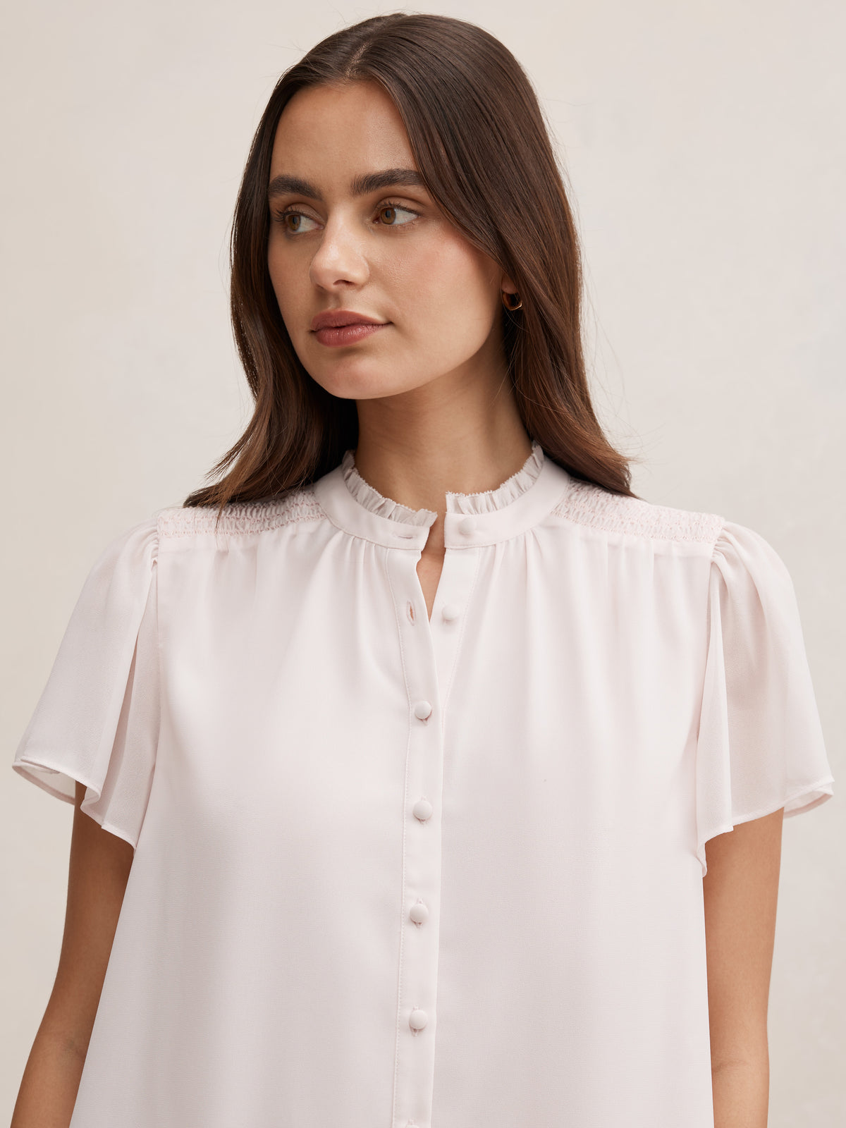 Pearlyn Short Sleeve Blouse