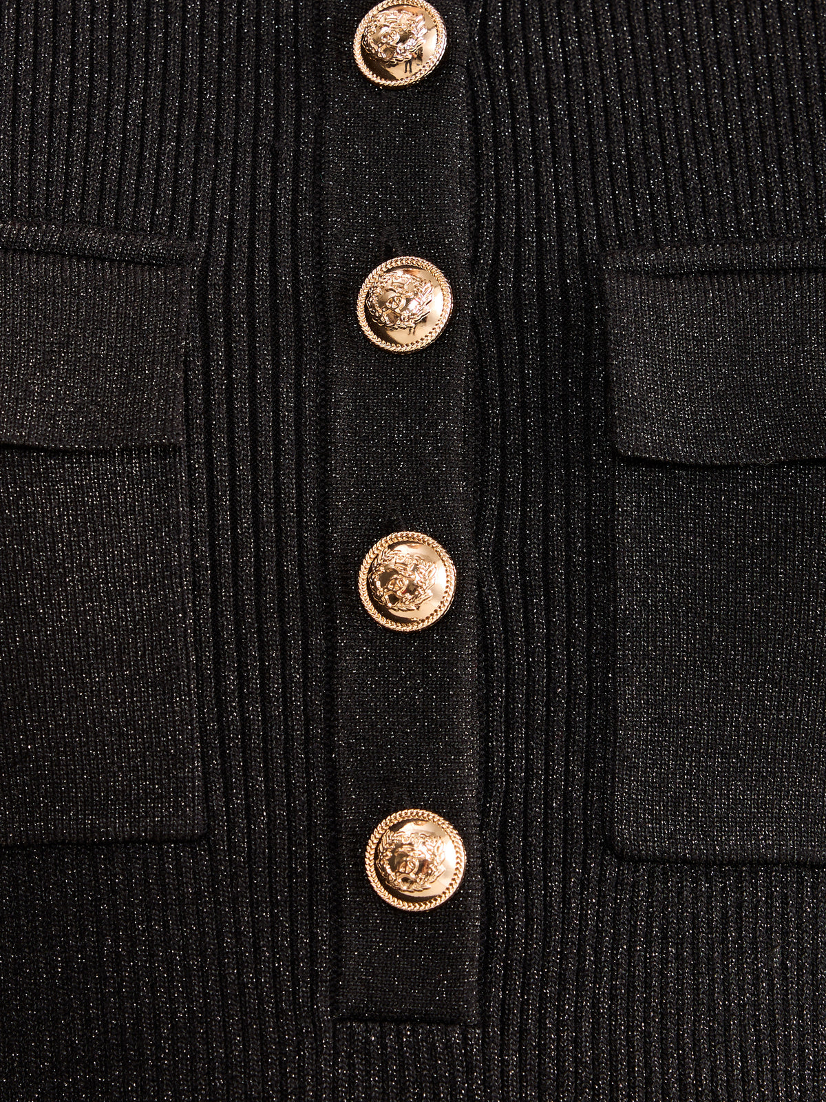 Emelia Lurex Knit Mini Dress