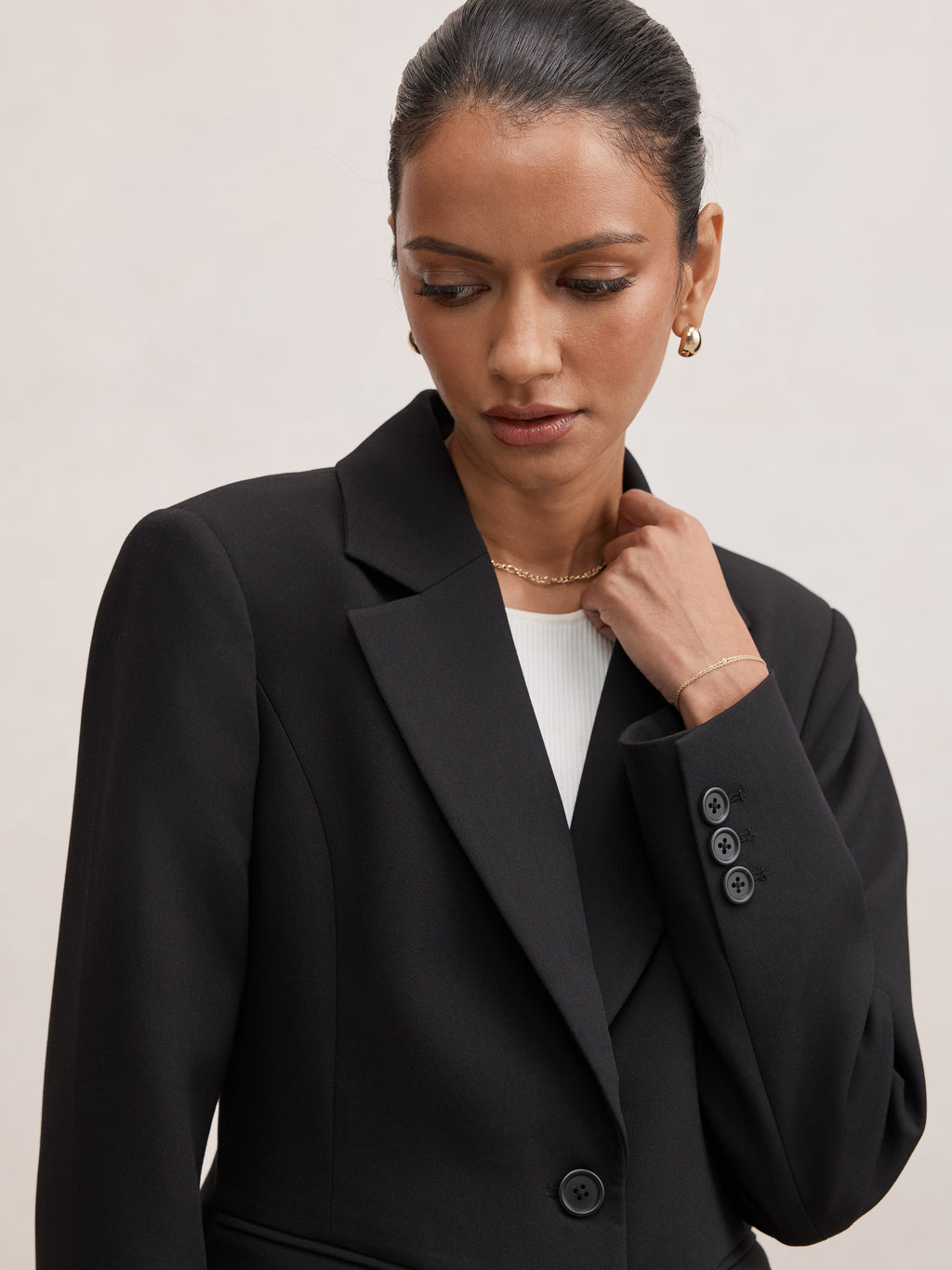 Lee Petite Nipped Waist Blazer