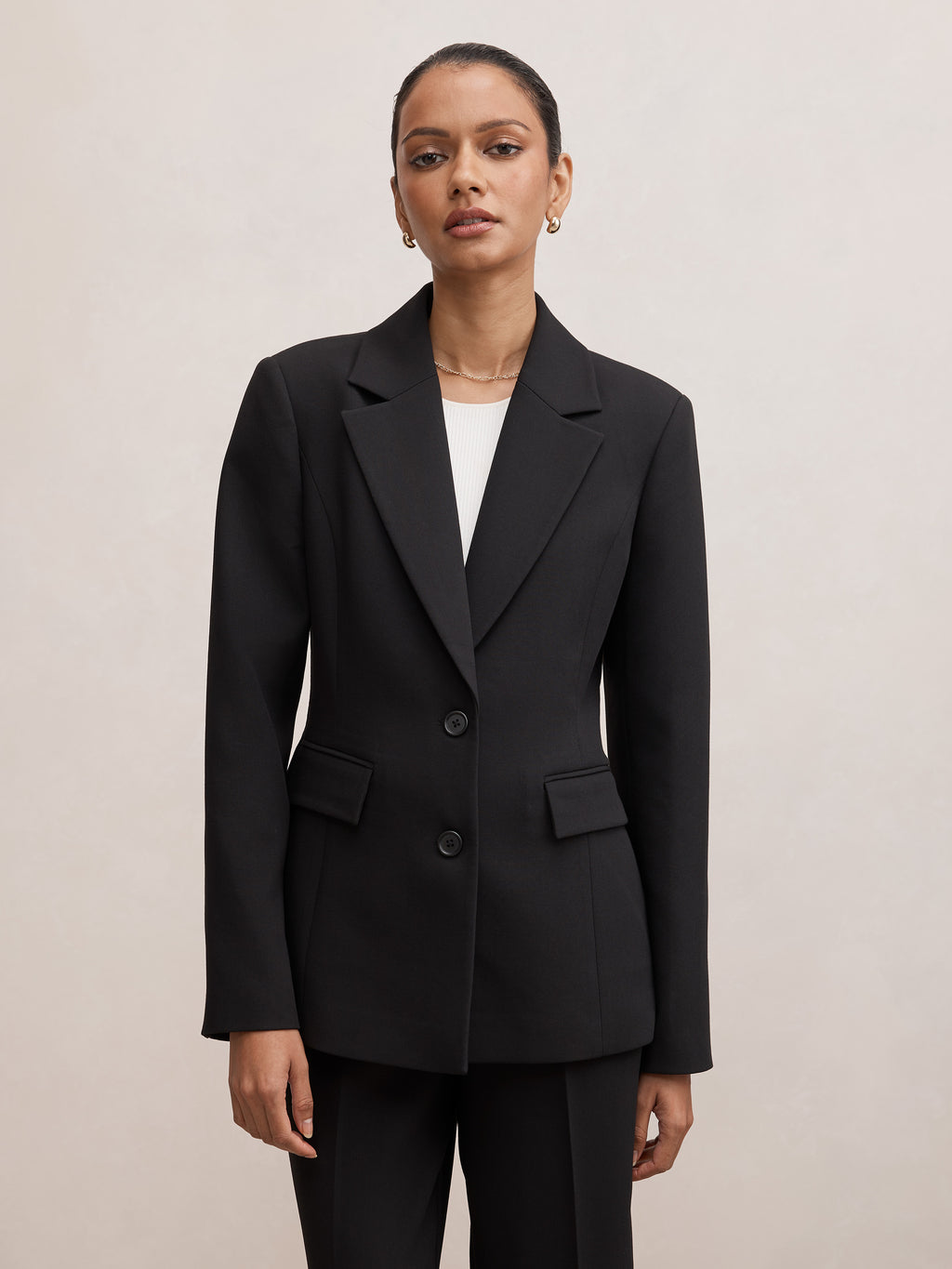 Lee Petite Nipped Waist Blazer