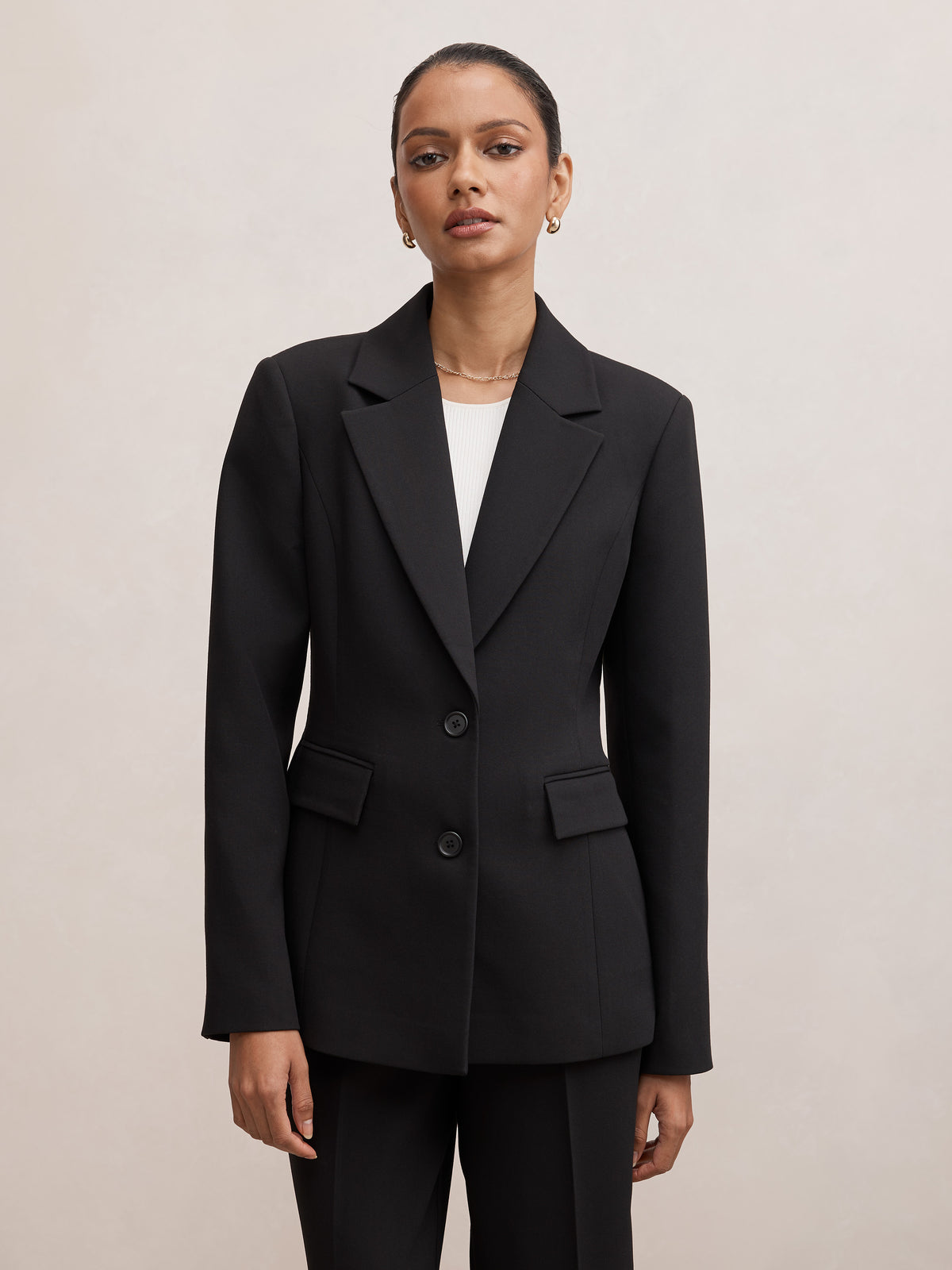Lee Petite Nipped Waist Blazer