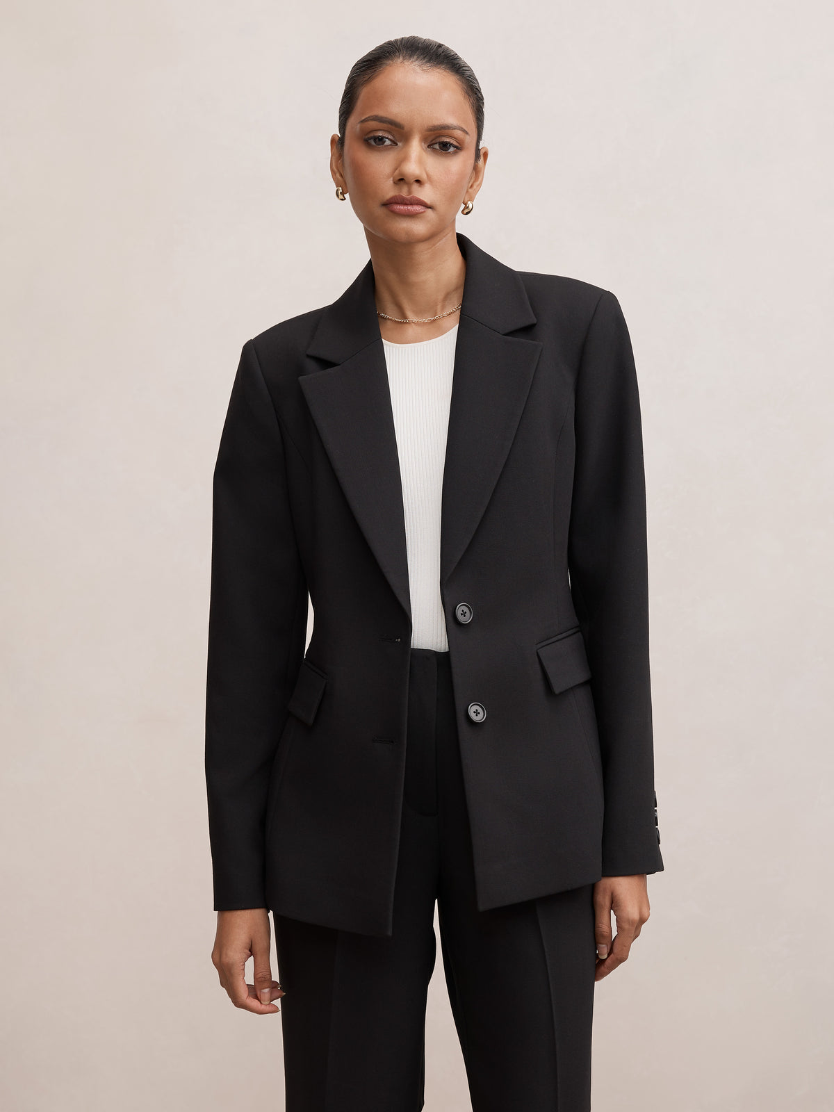 Lee Petite Nipped Waist Blazer